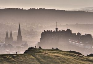 Politics on the hill, an Edinburgh View